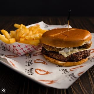 #4 Mushroom Burger Combo