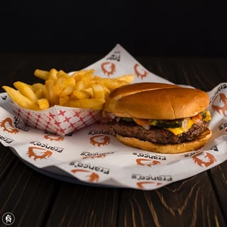 #2 1/2 Cheeseburger Combo