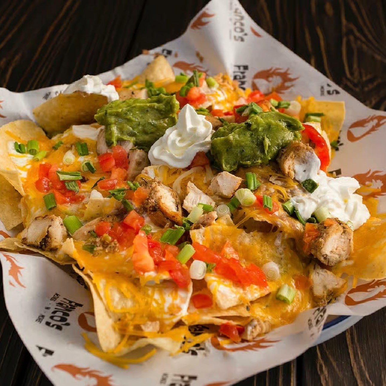 Chicken Ranch Nachos.