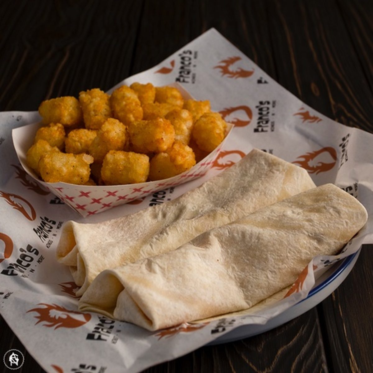 #14 Cheesy Burrito Combo (2)