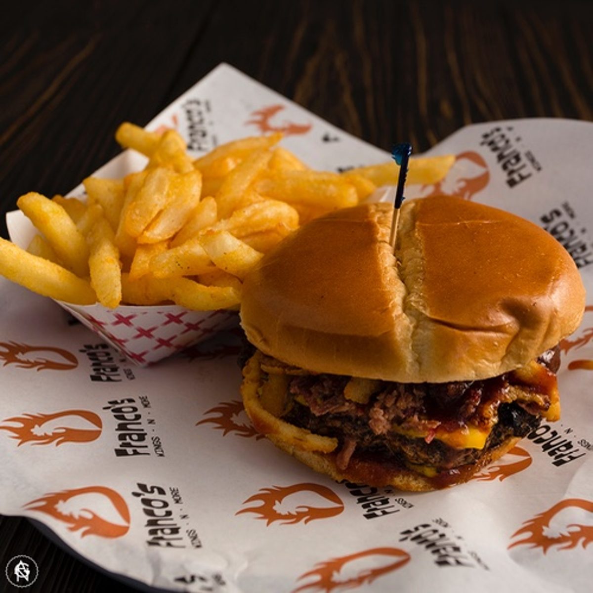 #17 Brisket Burger Combo