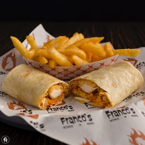 #9 Buffalo Wrap Combo.