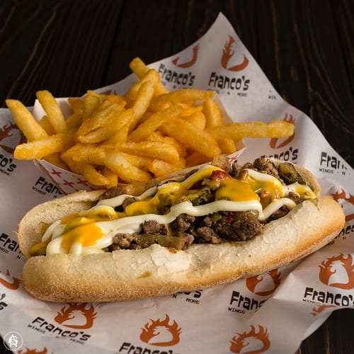 #8: Steak Philly Combo.