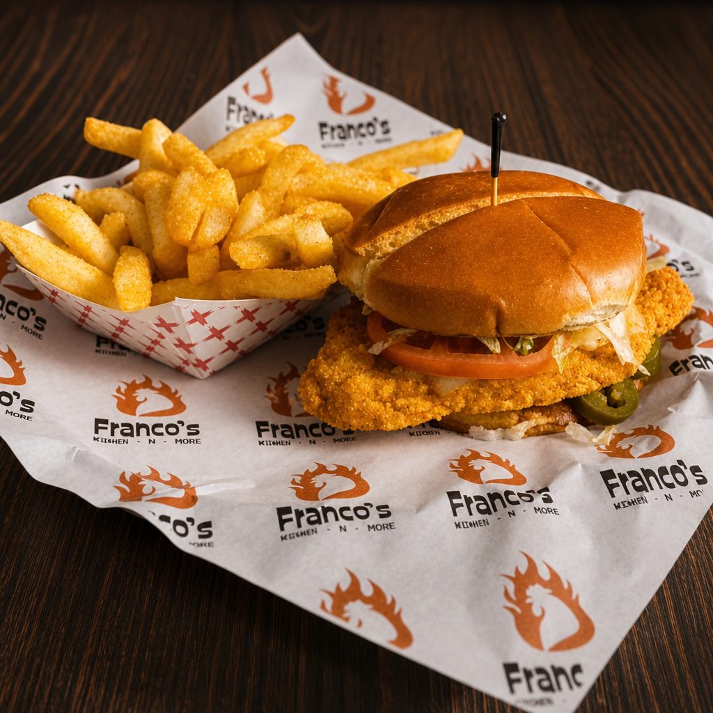 #7 Spicy Chicken Sandwich Combo.