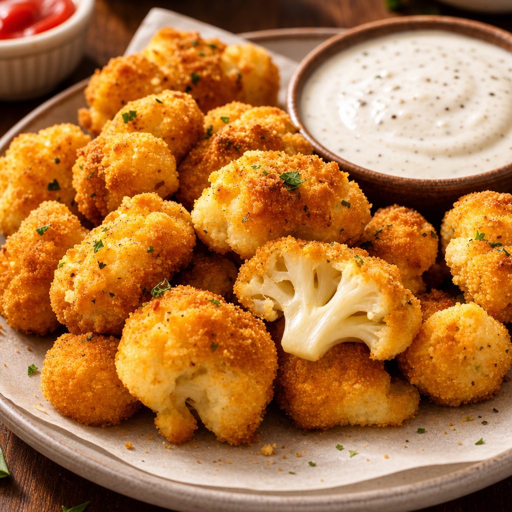 Breaded Cauliflower.