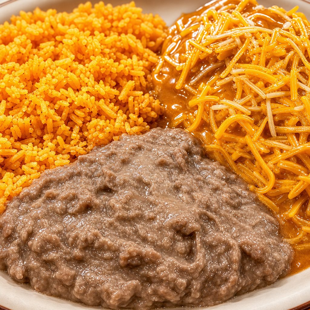 Meat Enchilada Platter.