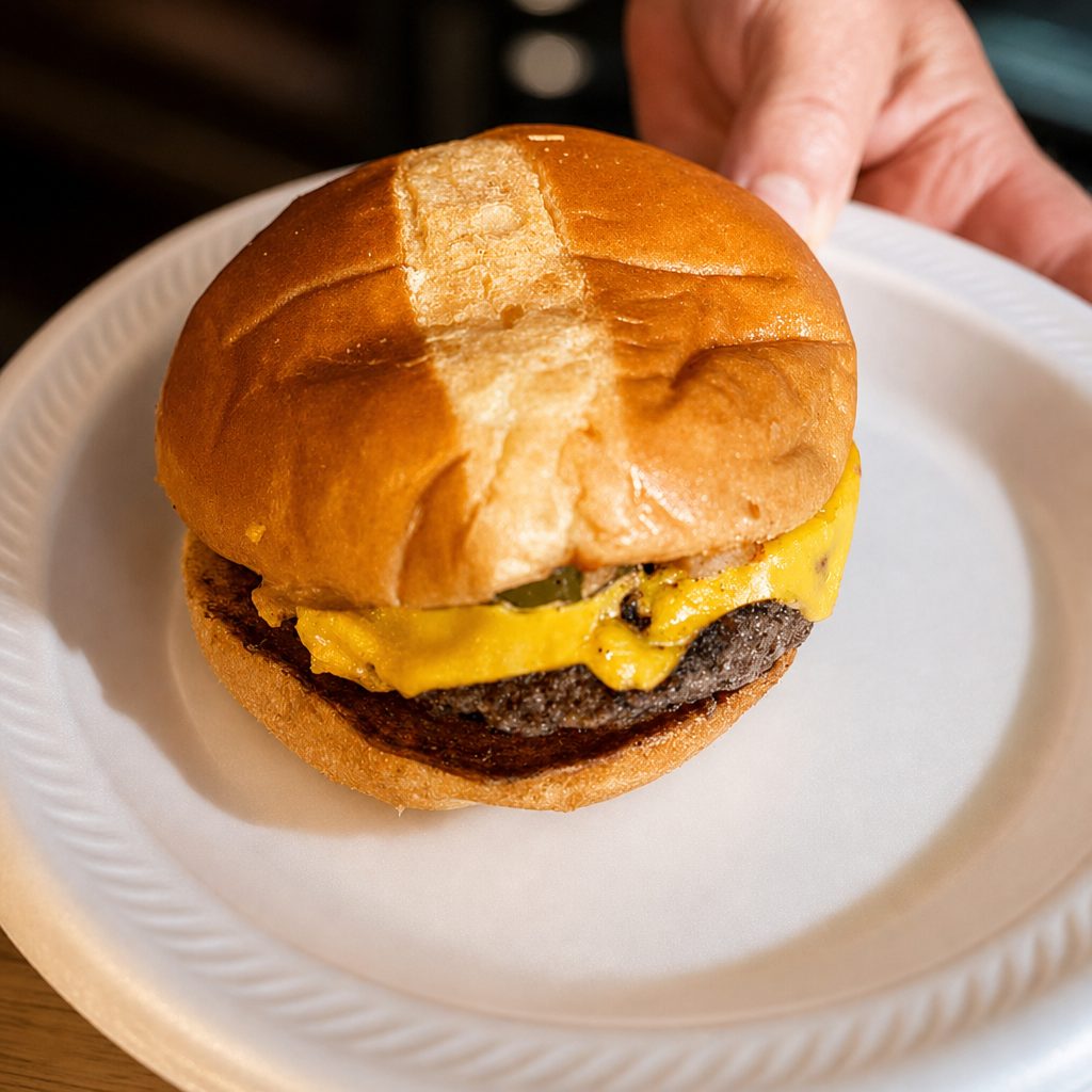 1/2 Cheeseburger.