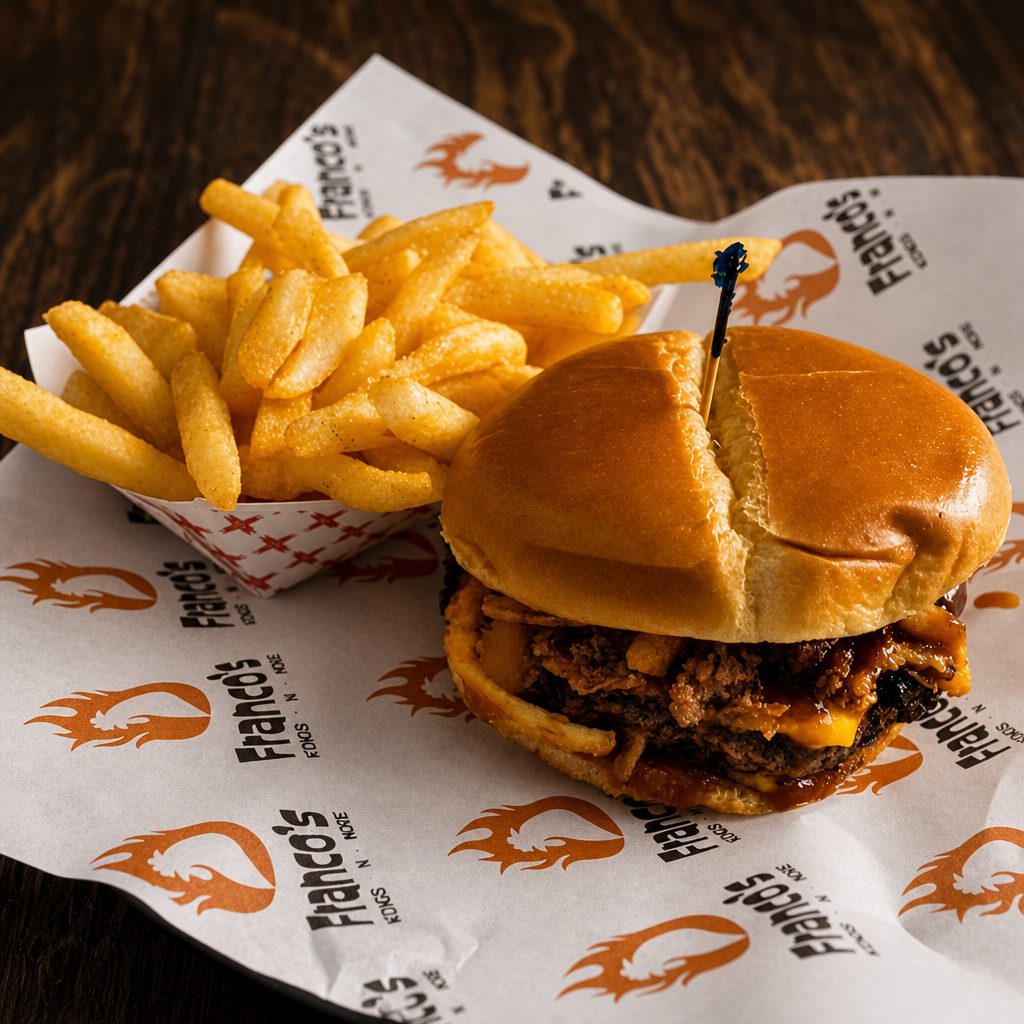 #17 Brisket Burger Combo.