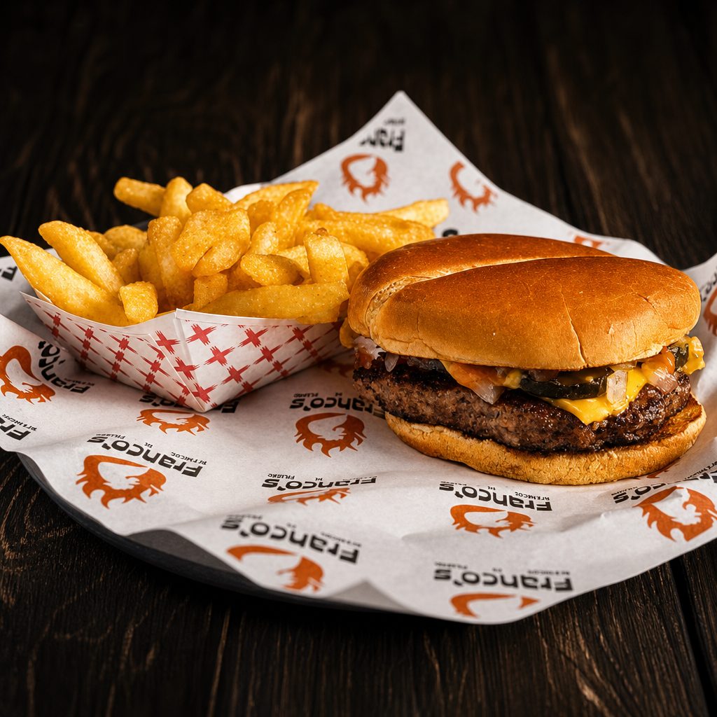 #2 1/2 Cheeseburger Combo.