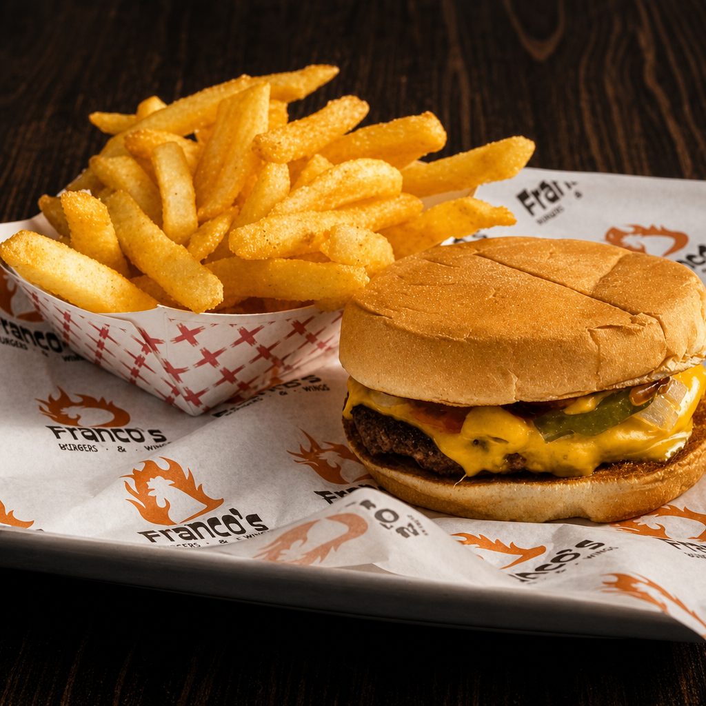 #3 Jr Cheeseburger Combo.