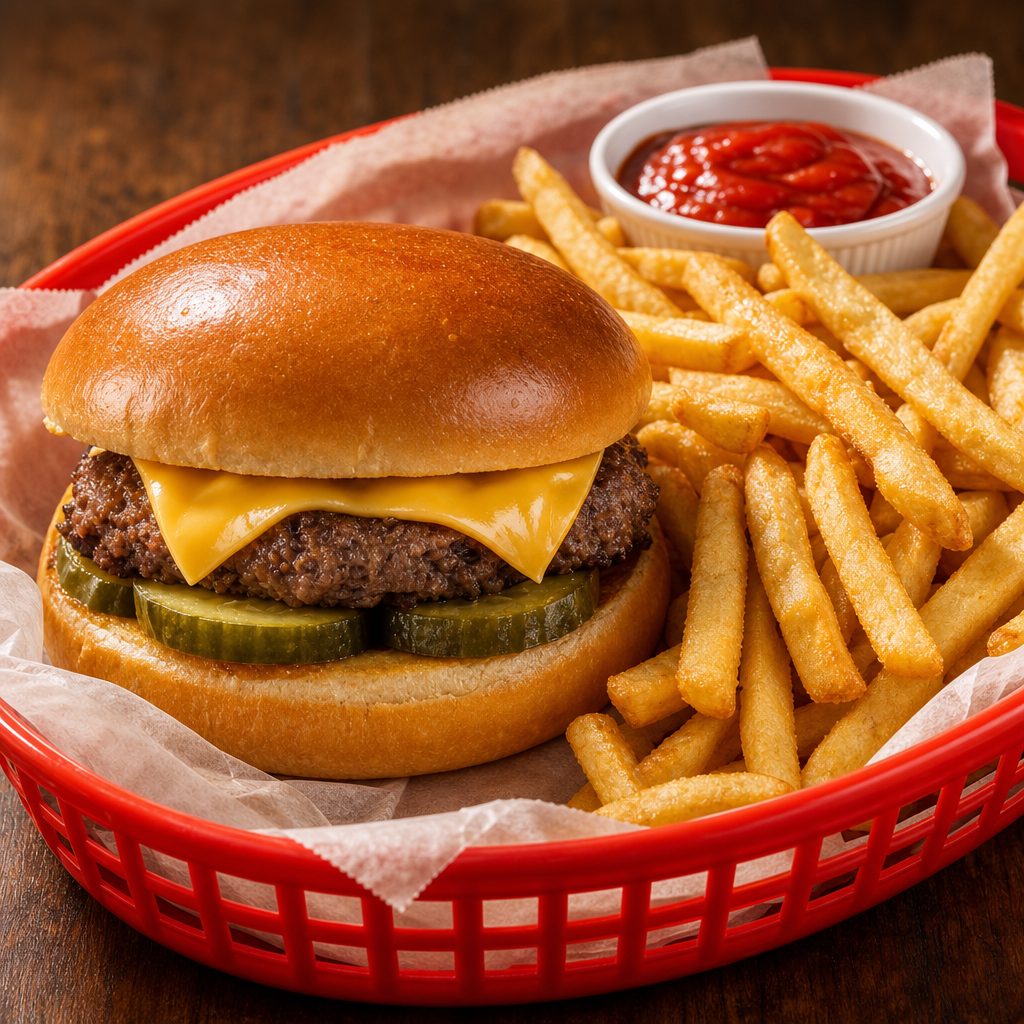 Kid's Cheeseburger.