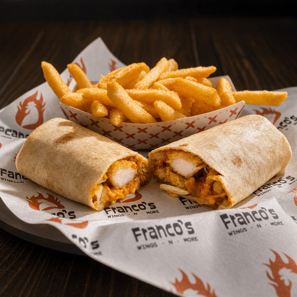 #9 Buffalo Wrap Combo.