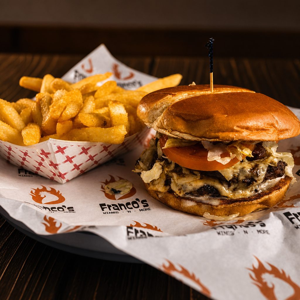 #5 Bacon Ranch Burger Combo.